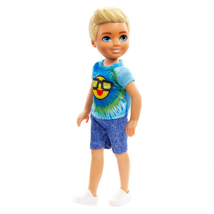  Barbie Chelsea Club: szőke hajú Ken smile-s pólóban