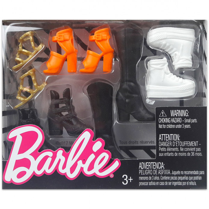 Barbie: Cipők 5 darabos szett 1. széria