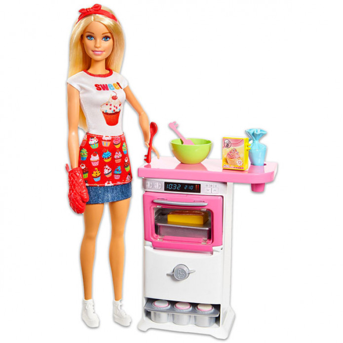  Barbie: Cukrász játékszett