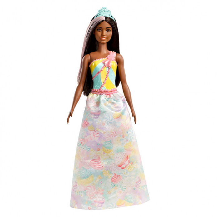  Barbie Dreamtopia: barna bőrű Barbie hercegnő