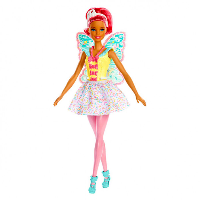  Barbie Dreamtopia: pink hajú Tündér baba