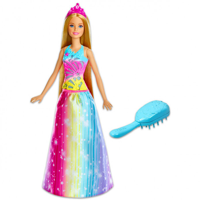 Barbie Dreamtopia: Tündöklő hercegnő mágikus fésűvel