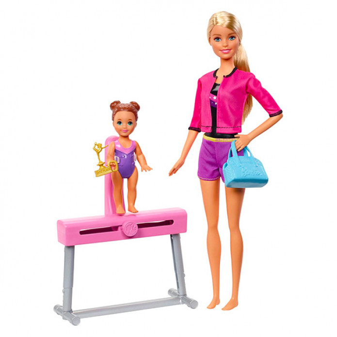 Barbie edző babák: tornaedző