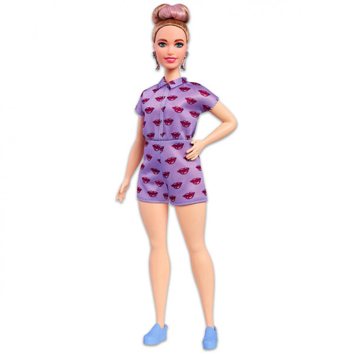  Barbie Fashionistas: duci baba rúzsos ruhában