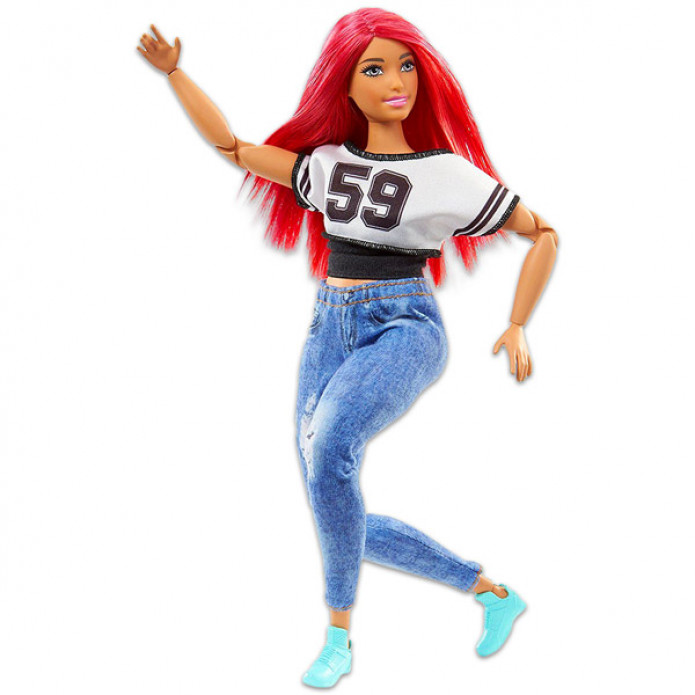 Barbie Mozgásra Tervezve: táncos, gömbölyded Barbie magnóval