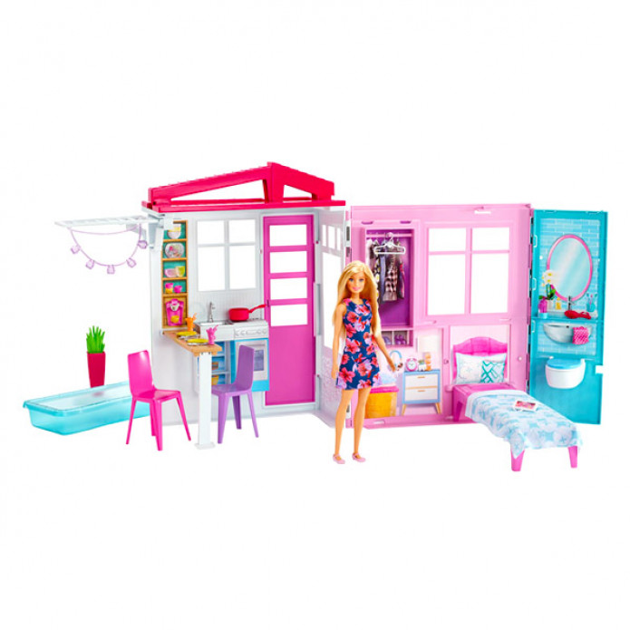  Barbie: tengerparti ház babával