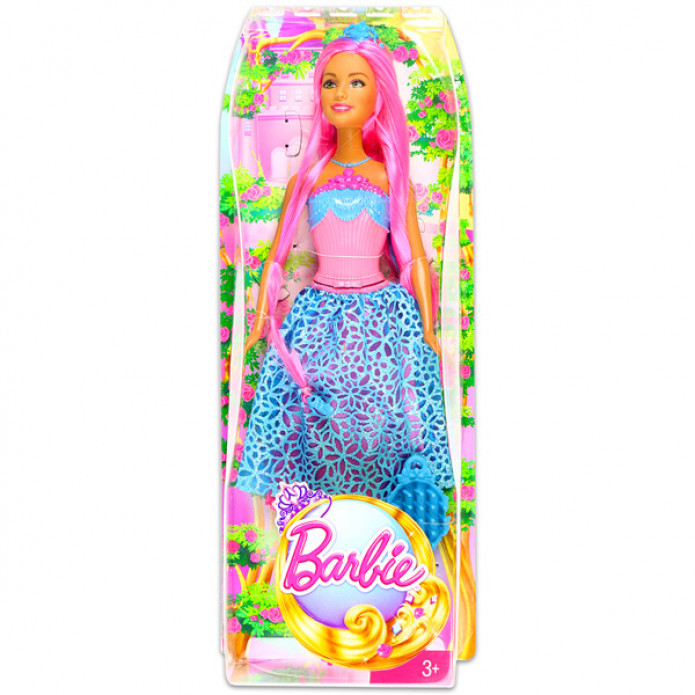  Barbie Végtelen Csodahaj Királyság - rózsaszín hercegnő baba