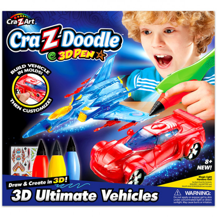  Cra-Z-Doodle: Határtalan Fantázia sztorim 3D toll - járművek