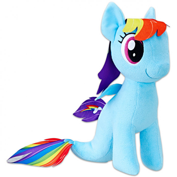 Én kicsi pónim Rainbow Dash sellő plüssfigura  25 cm