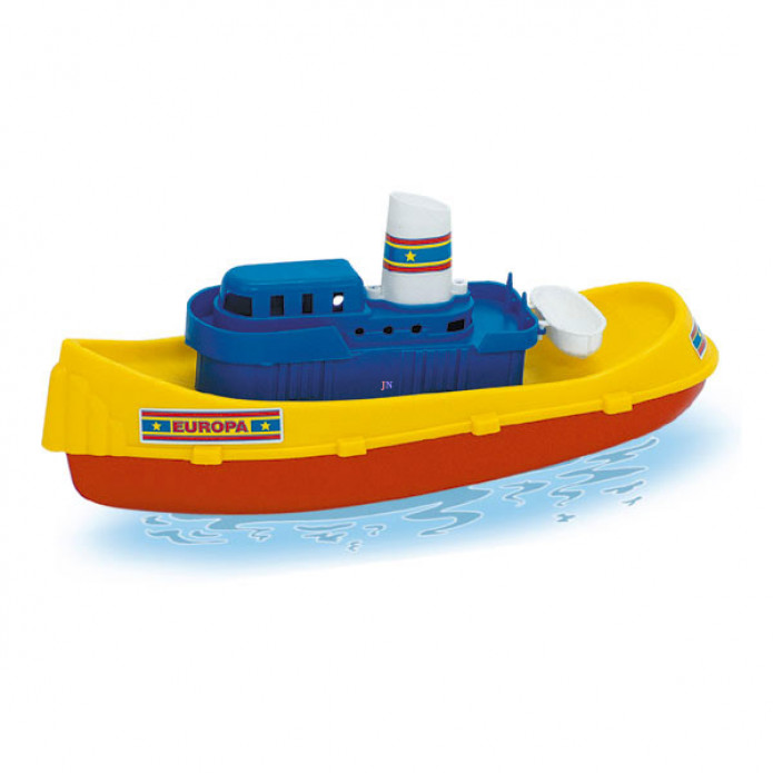 Europa kis műanyag játékhajó, 36 cm
