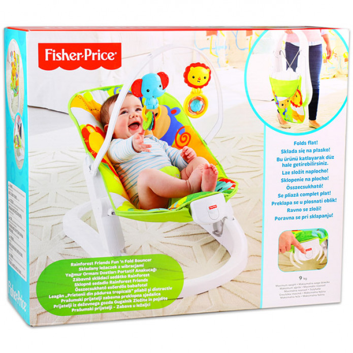 Fisher-Price: Összecsukható esőerdős babafotel