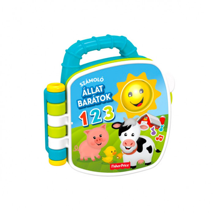 Fisher-Price: Számoló állat barátok mesekönyv
