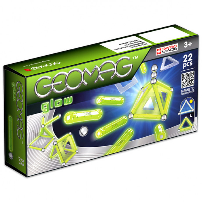 Geomag: 22 darabos foszforeszkáló készlet