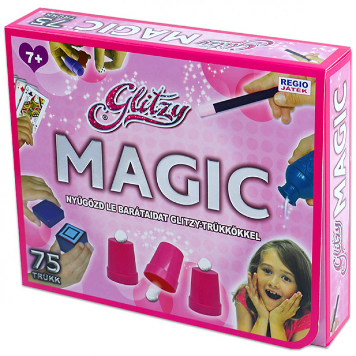 Glitzy Magic bűvészdoboz lányoknak - 75 trükk
