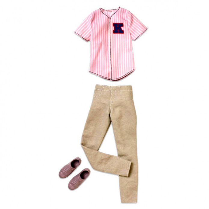 Ken divatőrület fehér rózsaszín ing