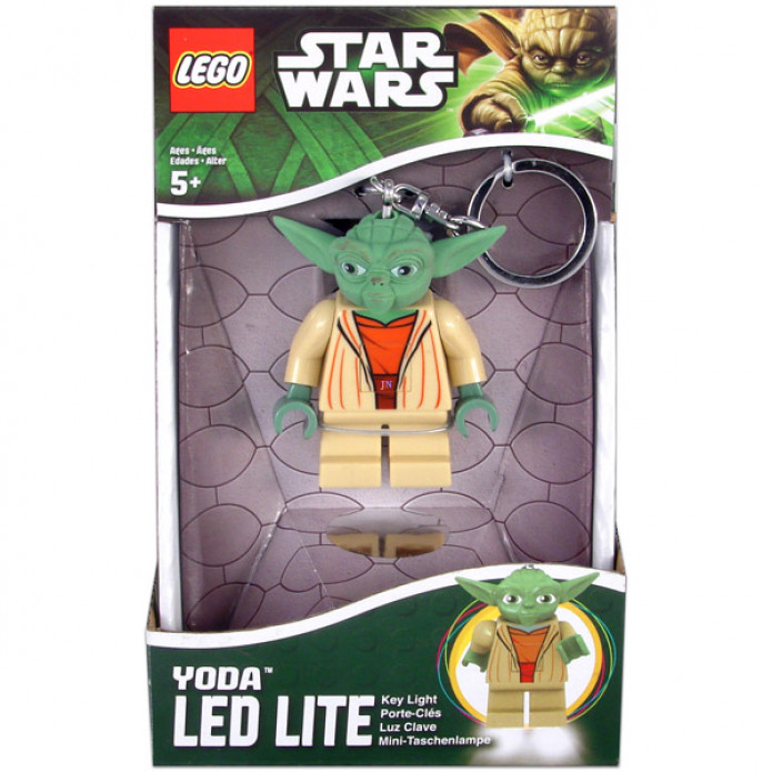 LEGO STAR WARS Yoda kulcstartó lámpa