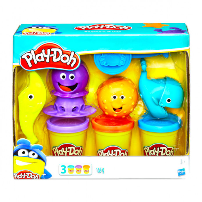 Play-Doh: óceán gyurmaszett