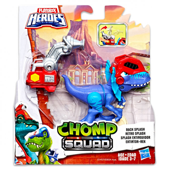 Playskool Heroes: Chomp Squad - Back Splash akciófigura