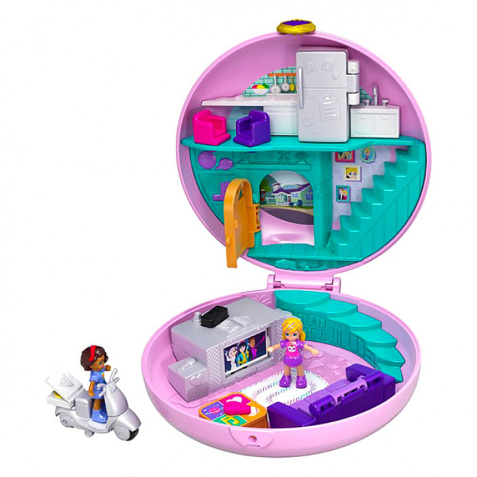 Polly Pocket: fánkos pizsama parti közepes szett