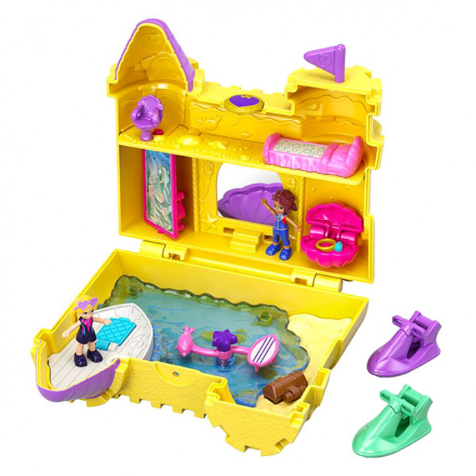 Polly Pocket: szörf- és homokkaland közepes szett