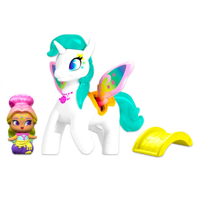 Shimmer & Shine Rainbow Genie és Zahracorn játékfigura