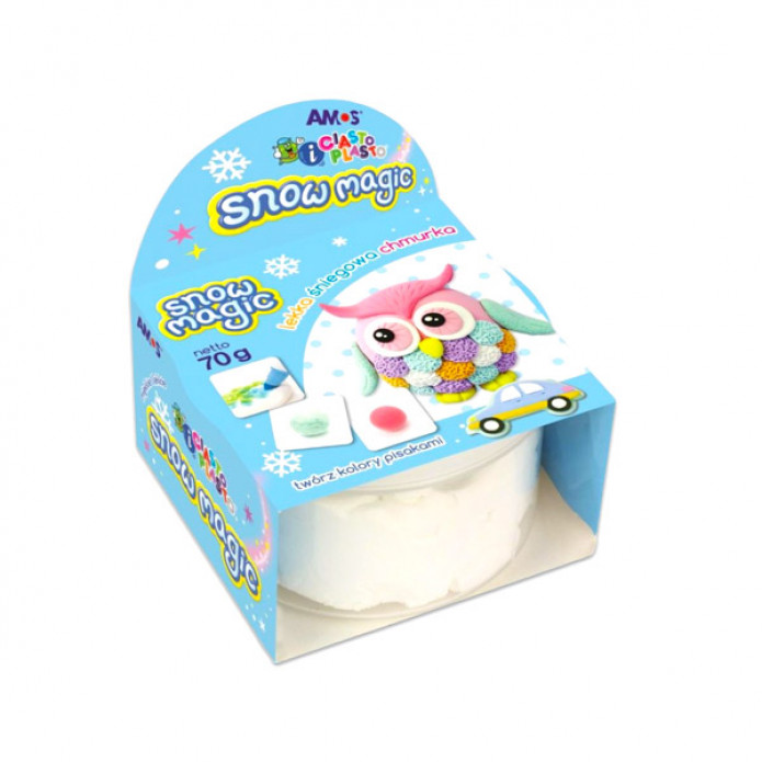 Snow Magic fehér gyurma 70g