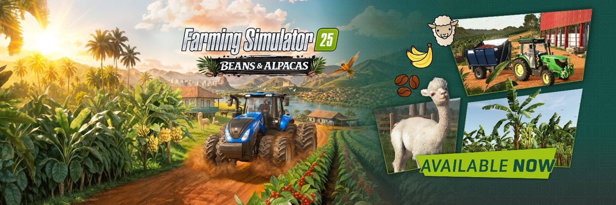 Farming Simulator 25 Beans and Alpacas