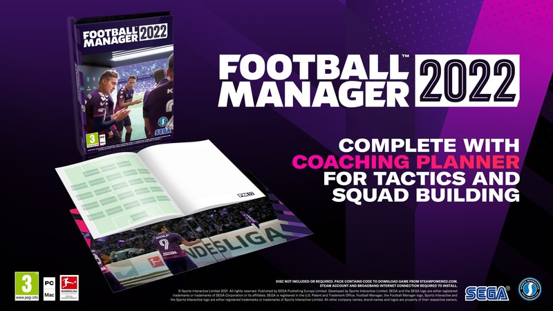 Football Manager 2022 doboz tartalma