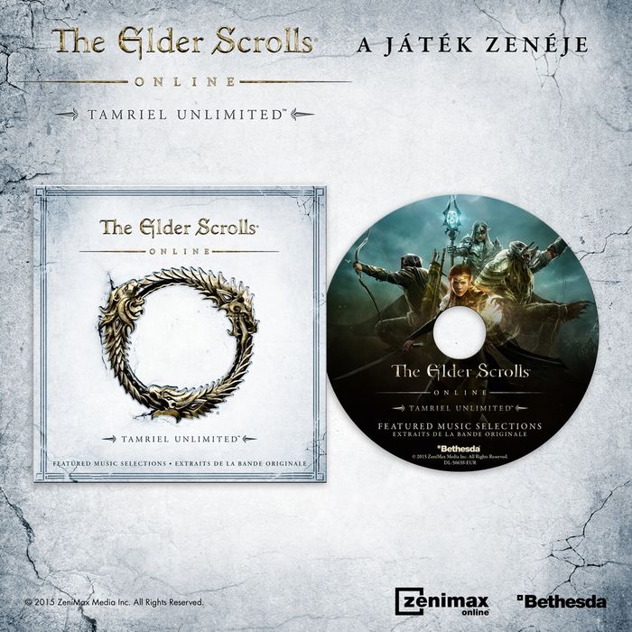 Elder Scrolls Online Tamriel Unlimited ajándék soundtrack