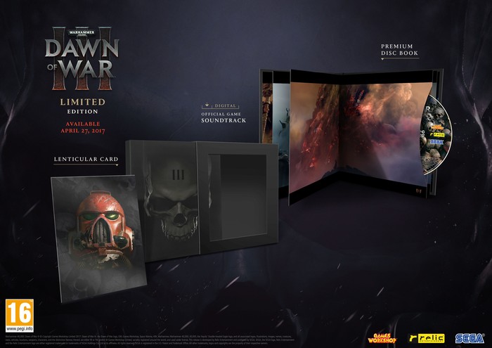 Warhammer 40000 Dawn of War 3 Limited Edition Warhammer 40000 Dawn of War 3 Limited Edition