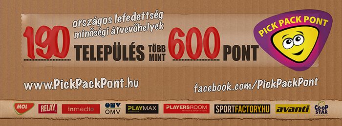 Már több, mint 600 Pick Pack Pont Már több, mint 600 Pick Pack Pont
