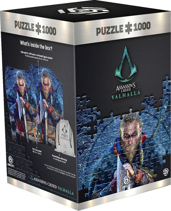 Assassin's Creed Valhalla: Eivor 1000 darabos puzzle doboz
