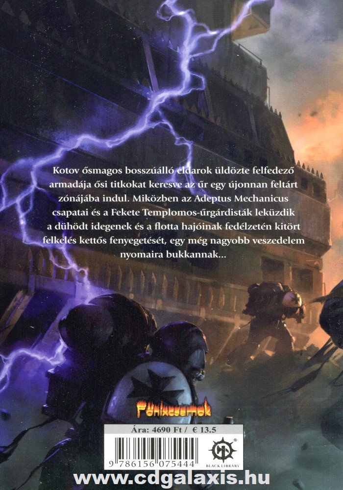 Könyv Warhammer 40000: A Mars urai (Graham McNeill) hátlap