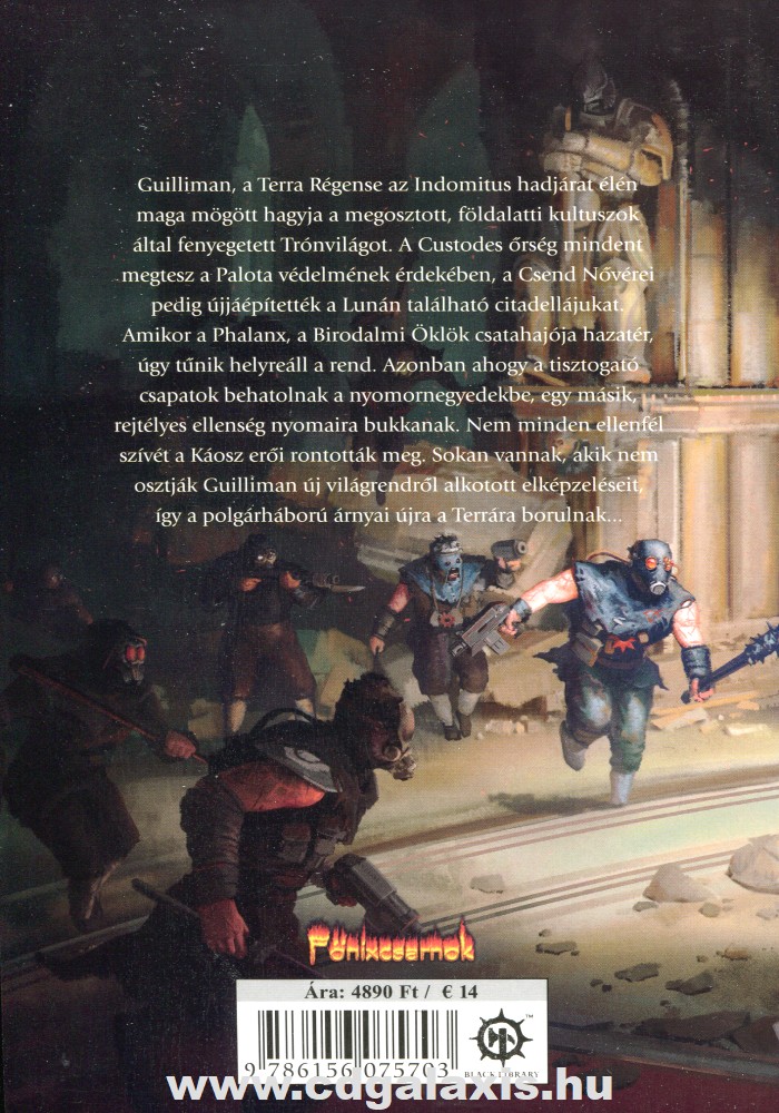 Könyv Warhammer 40000: A régens árnyéka (Chris Wraight) hátlap