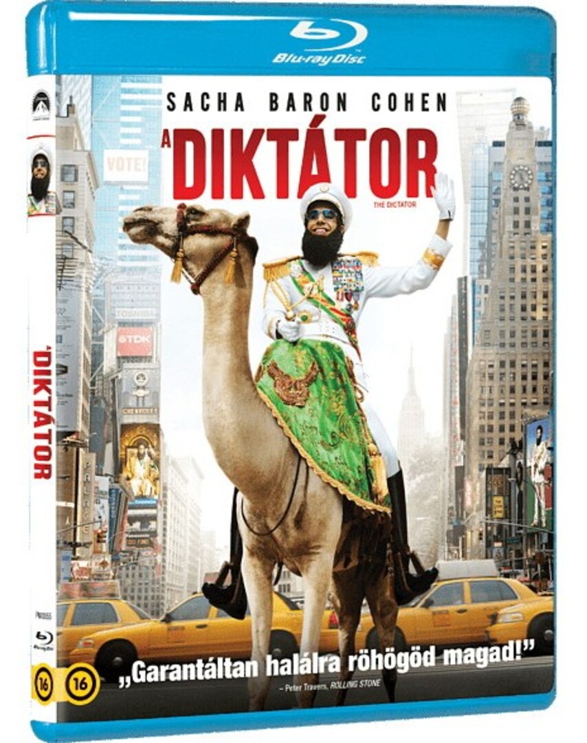 Film Blu-ray A diktátor BLU-RAY borítókép