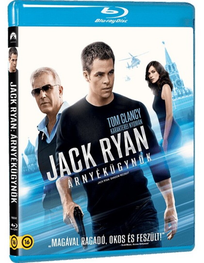 Film Blu-ray Jack Ryan: Árnyékügynök BLU-RAY borítókép