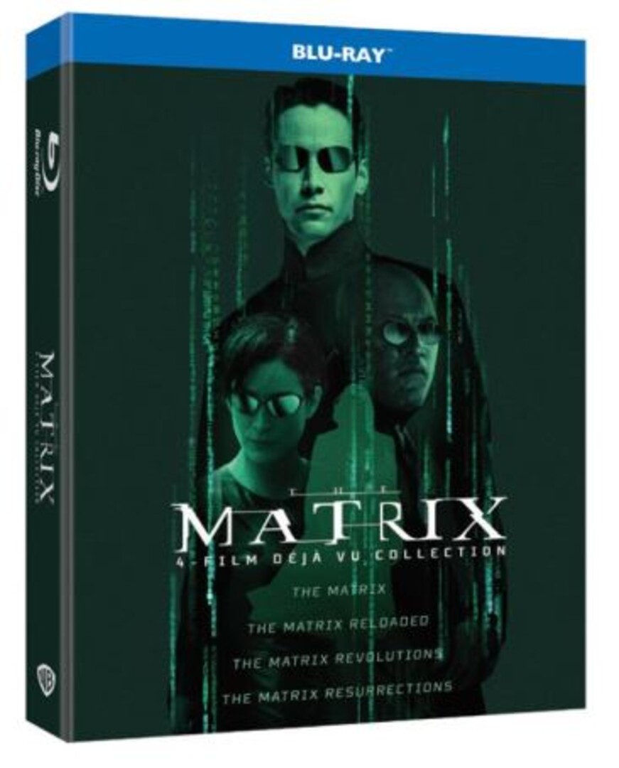 Film Blu-ray Mátrix Déjá Vu 4 filmes gyűjtemény BLU-RAY borítókép