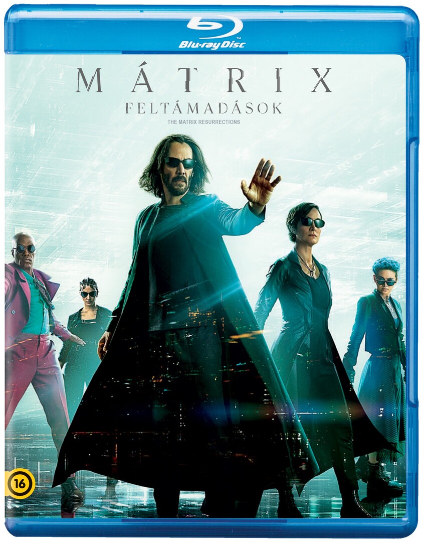 Film Blu-ray Mátrix - Feltámadások BLU-RAY borítókép