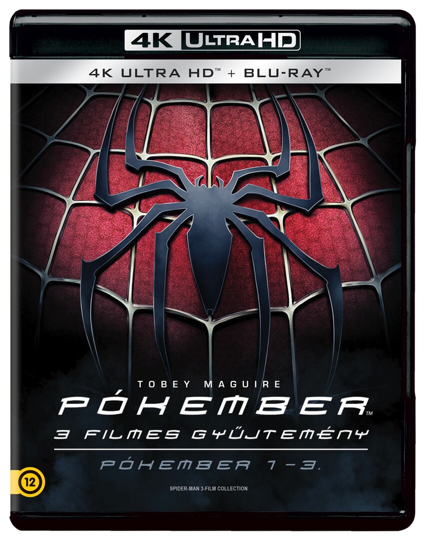 Film Blu-ray Pókember 1, 2, 3 (3 BD + 3 ) 4K UHD borítókép