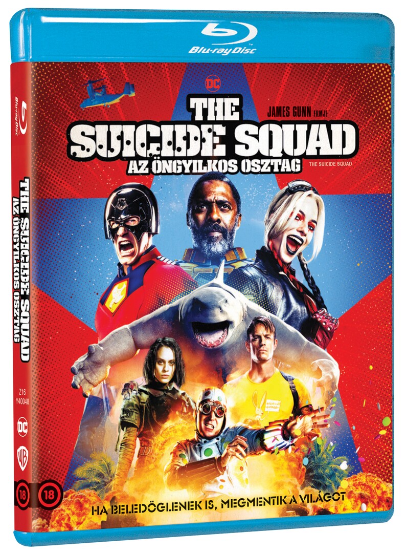 Film Blu-ray The Suicide Squad  Az öngyilkos osztag BLU-RAY borítókép