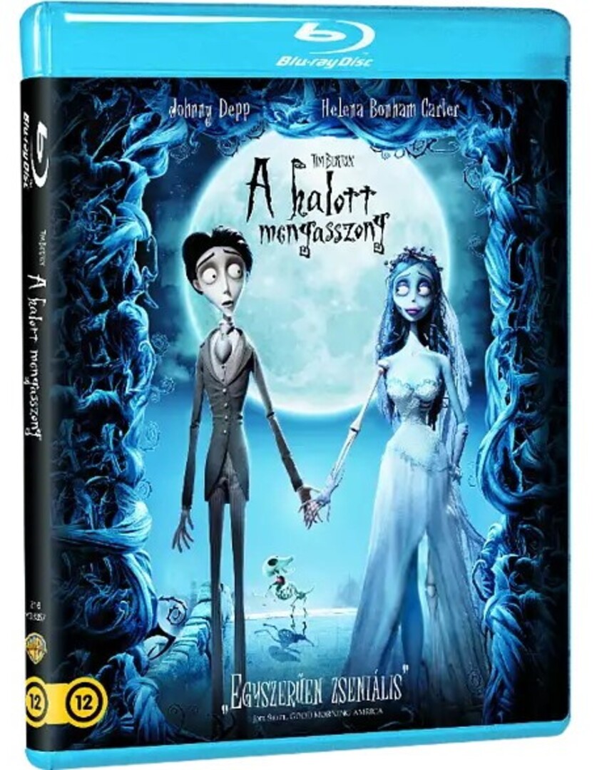Film Blu-ray Tim Burton: A halott menyasszony BLU-RAY borítókép