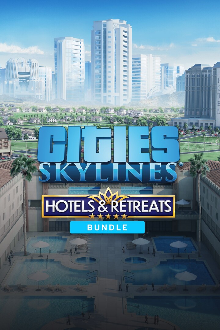 Digitális vásárlás (PC) Cities Skylines Hotels and Retreats Bundle DLC Steam LETÖLTŐKÓD borítókép
