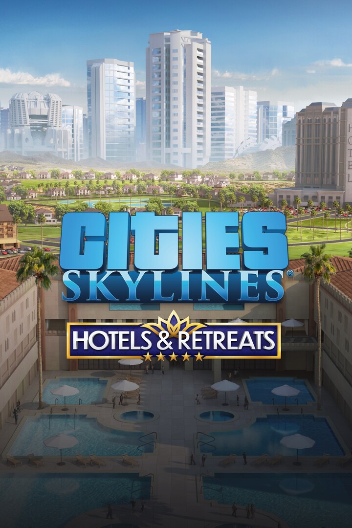 Digitális vásárlás (PC) Cities Skylines Hotels and Retreats DLC Steam LETÖLTŐKÓD borítókép