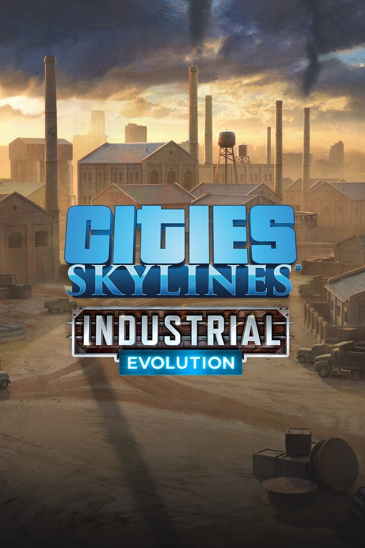Digitális vásárlás (PC) Cities Skylines Industrial Evolution DLC Steam LETÖLTŐKÓD borítókép