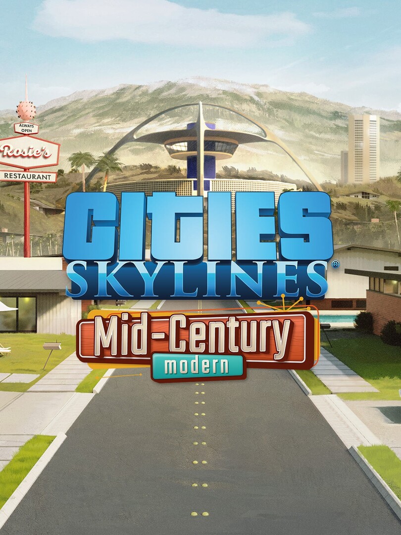 Digitális vásárlás (PC) Cities Skylines Mid-Century Modern DLC Steam LETÖLTŐKÓD borítókép