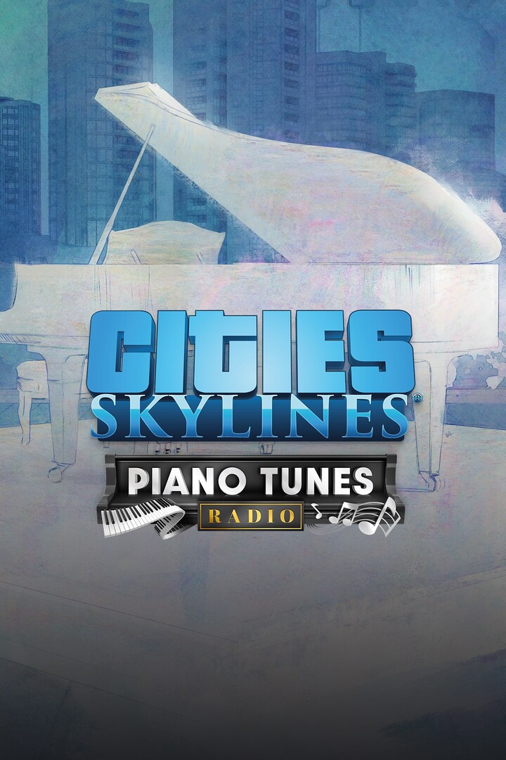 Digitális vásárlás (PC) Cities Skylines Piano Tunes Radio DLC Steam LETÖLTŐKÓD borítókép