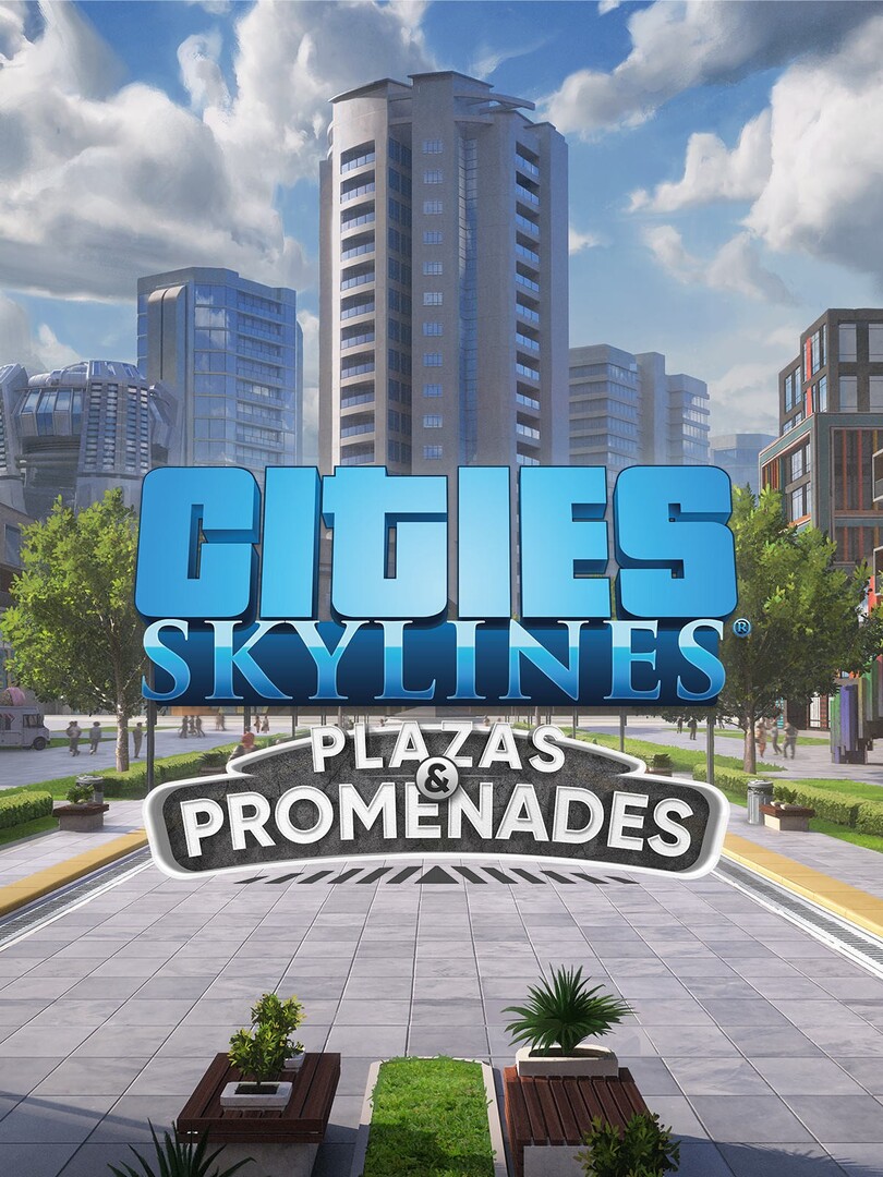 Digitális vásárlás (PC) Cities Skylines Plazas and Promenades DLC Steam LETÖLTŐKÓD borítókép