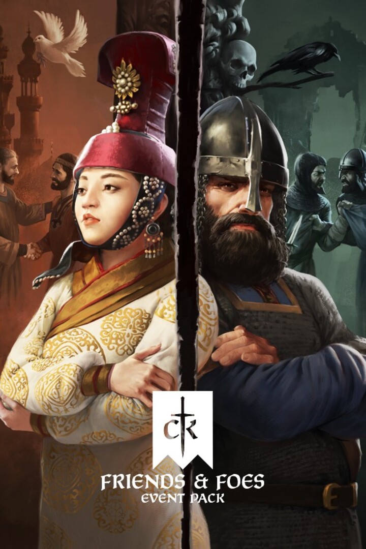 Digitális vásárlás (PC) Crusader Kings III Friends and Foes DLC Steam LETÖLTŐKÓD borítókép