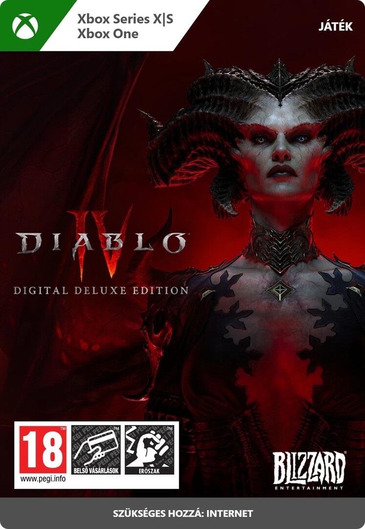 Digitális vásárlás (Xbox) Diablo IV Digital Deluxe Edition Xbox Live LETÖLTŐKÓD borítókép