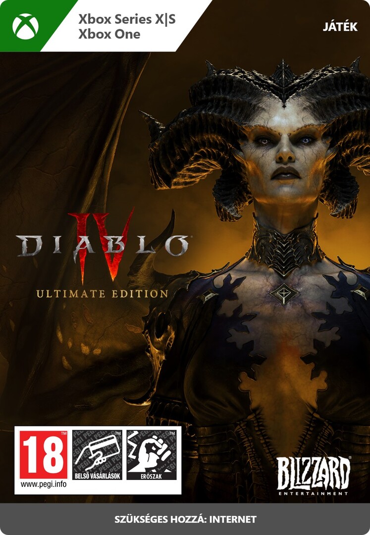 Digitális vásárlás (Xbox) Diablo IV Ultimate Edition Xbox Live LETÖLTŐKÓD borítókép